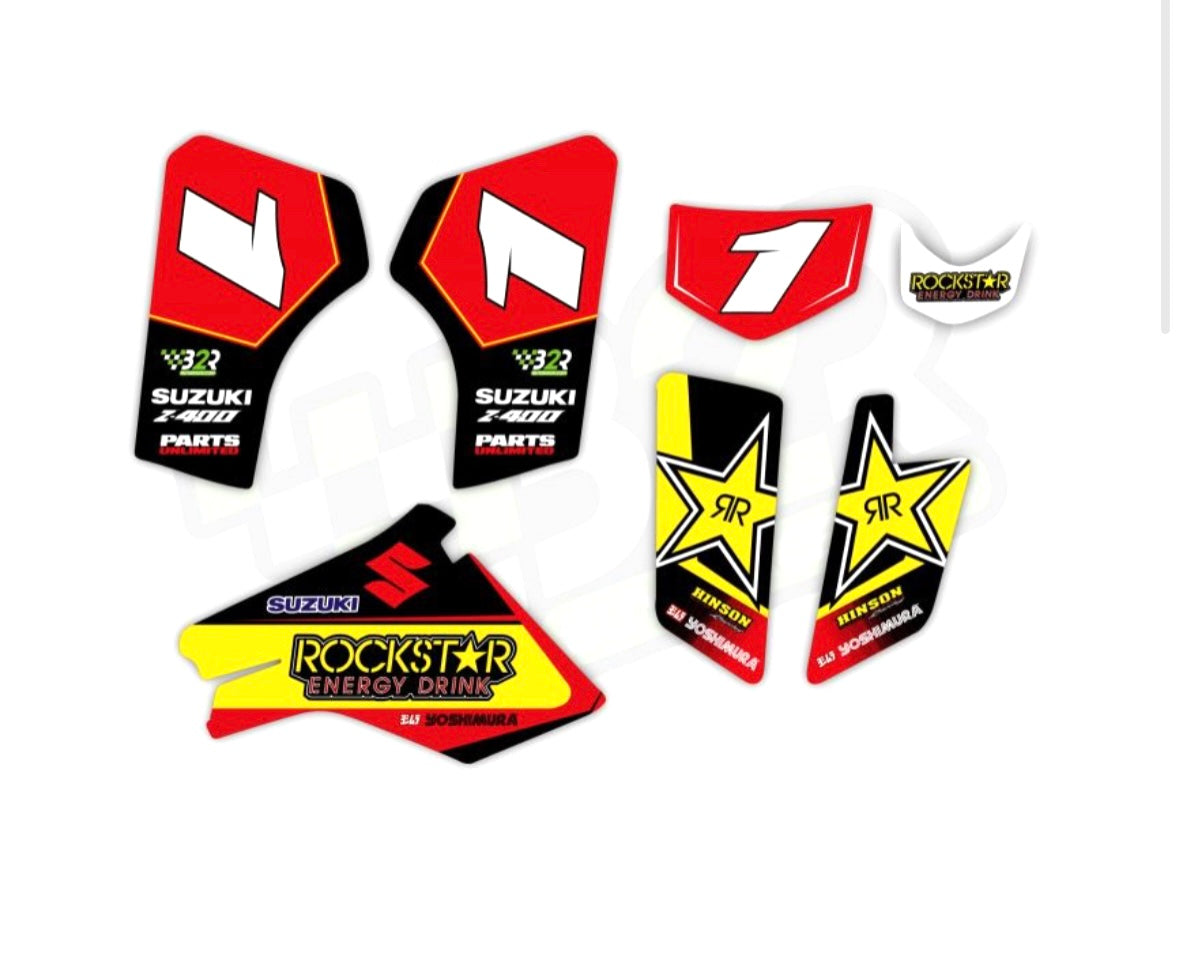 Kit adhesivos Suzuki LTZ 400 rockstars