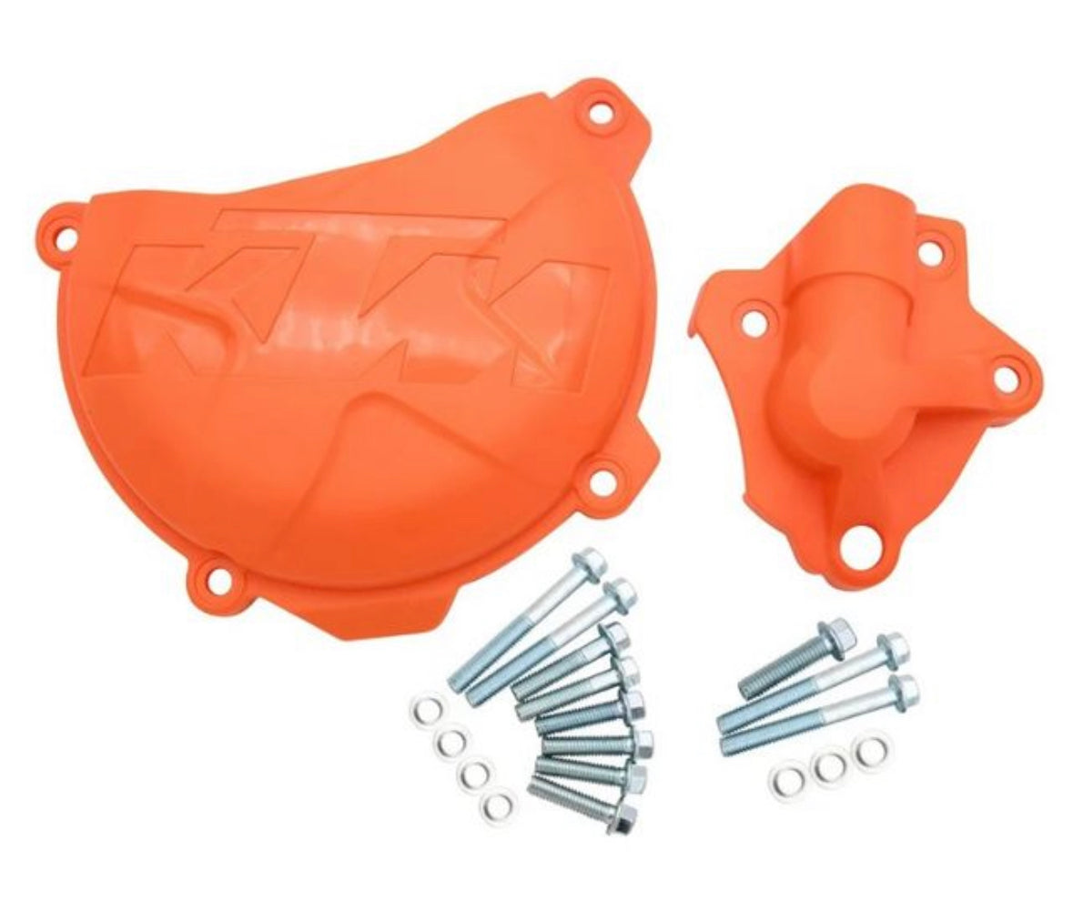 Protector tapa de embrague y bomba de agua ktm